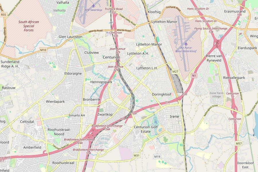 Centurion Central suburb in Centurion