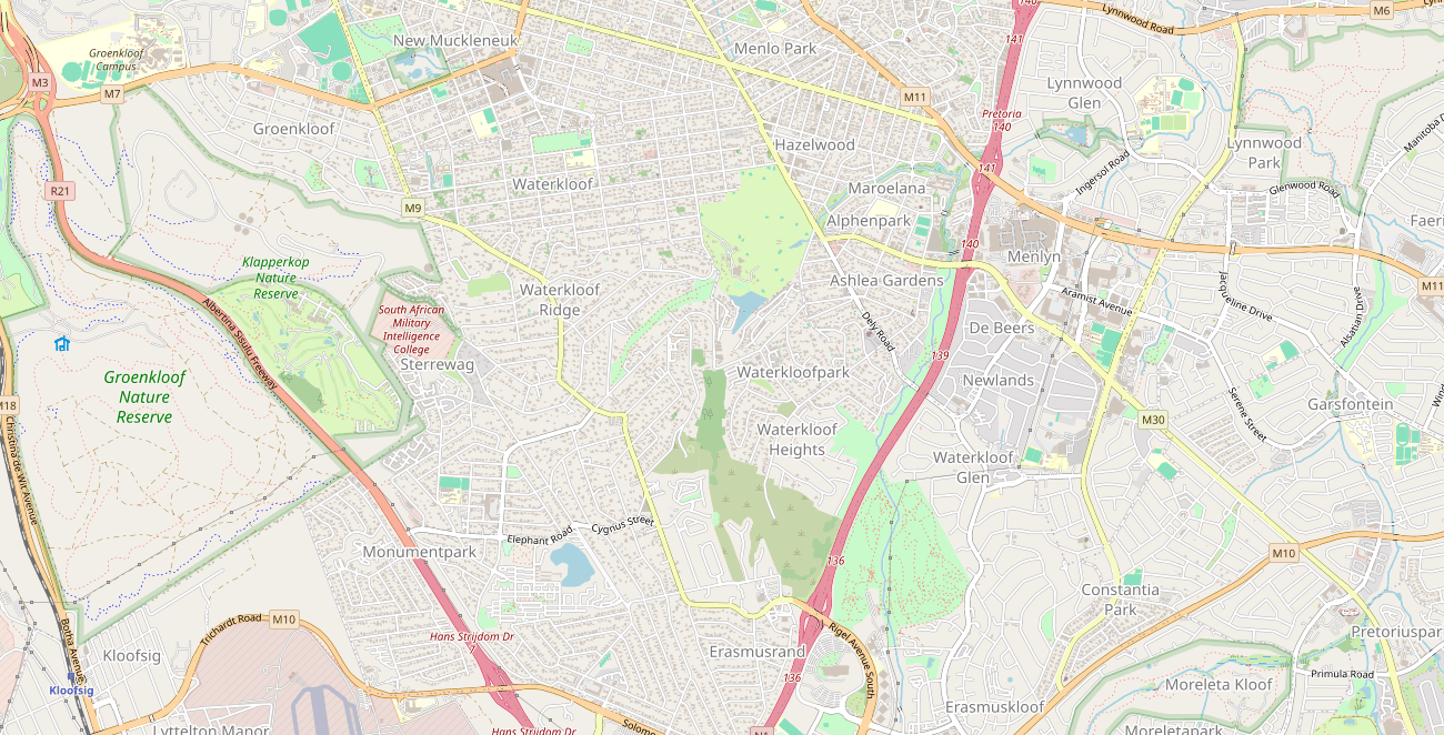 Erasmuskloof, Centurion area guide