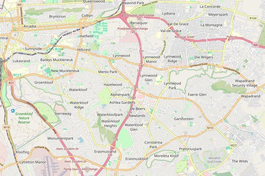 Lynnwood, Pretoria East suburb in Centurion