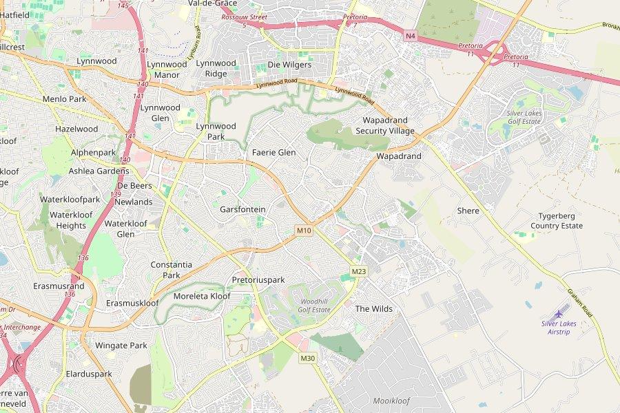 Faerie Glen, Pretoria East suburb in Centurion